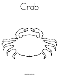 Crab coloring pages, crabs coloring pages, crab coloring page, crab coloring book pages, crab pictures, crab color pages. Crab Coloring Page Twisty Noodle