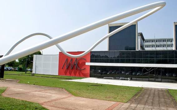 Exterior view of Museu de Arte Contemporânea da Universidade de São Paulo (MAC USP)