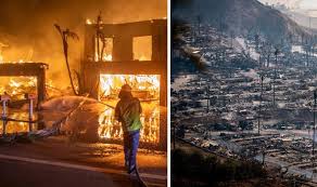 LA wildfires cause £40bn worth of ...
