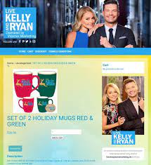 Live With Kelly And Ryan Mugs Red Green Mugs Green