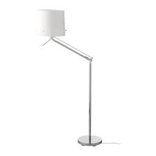 Samtid Floor Reading Lamp Nickel Plated White Ikea Flooring Floor Lamp Ikea