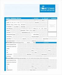 Loan Application Form Sample Unique Sample Loan Application Form 11 Free Documents In Word Pdf In 2020 Loan Application Application Form Words
