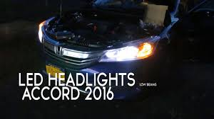 Honda Accord 2016 Led Headlights Opt7 Hid Compared