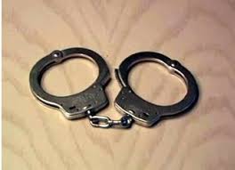 Closeup of unlocked handcuffs hanging on man hand stock. How To Escape From Handcuffs 3 Steps Instructables