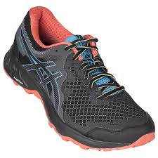 asics gel sonoma 4 multisport shoes black flash coral 41 5 eu