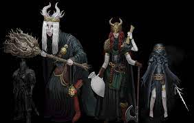 #elden ring #dark souls #art #artists on tumblr #fan art. Artstation The Three Norns Elden Ring Contest Submission Leandro Selier Irish Mythology Creatures Fantasy Concept Art Irish Mythology