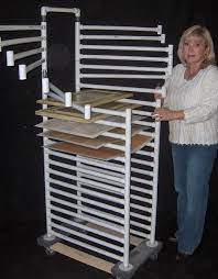 Pvc pipe clothes drying rack. Pin By Cajetanlamps On Organizing Ideas Diy Storage Rack Art Storage Clothes Drying Racks