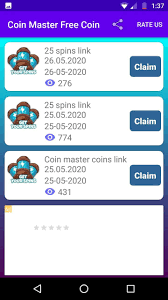 Get rewards for coin master now! Free Reward Master Daily Coin Spin Links For Android Apk Download