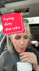 First dirty Diet Coke 😳😳😳 #dirtydietcoke