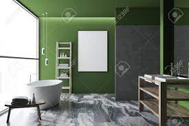 Check spelling or type a new query. Loft Green Wall Luxury Bathroom Interior With A Black Marble Stock Photo Picture And Royalty Free Image Image 103778173