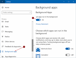 Apps running in background in windows 10 left to itself, your windows 10 computer may end up allowing way too many apps to remain active and keep running in the background. How To Prevent Apps From Running In Background In Windows 10