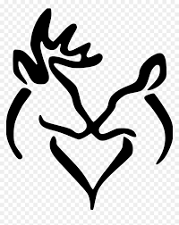Check spelling or type a new query. Hd Deer Heart Png Doe And Buck Silhouette Transparent Png Vhv