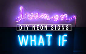 We Hope This Trend Sticks Around Because We Are Loving It Currently Making A New Neon Sign For The Bedroom In White Diy Neon Sign Neon Signs The Sorry Girls