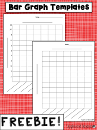 Bar Graph Templates Second Grade Math First Grade Math