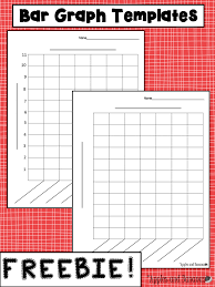 bar graph templates second grade math first grade math