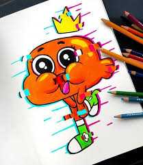 Printed on 100% cotton watercolour textured paper, art prints would be at home in any gallery. Doodle Art Vexx Cute Novocom Top