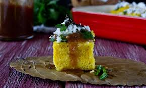 Dhokla is white in color and is a bit. Khaman Dhokla Savory Indian Cake Microwave Cooking Mellownspicy