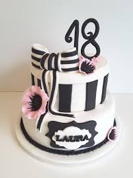 Schwarz Weiss Torte Backen Susses Torten