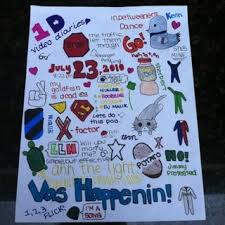 Shop affordable wall art to hang in dorms, bedrooms, offices, or anywhere blank walls aren't welcome. Good Posters To Make For One Direction Concerts