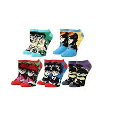 Bioworld Merchandising Yu Yu Hakusho Unisex Ankle Socks 5-Pack, Bioworld  Merchandising | Dulles Town Center