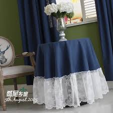 From our white polyester tablecloths that fit a huge range of banquet tables to rectangular polyester tablecloths perfect for formal events, there's. Mediterranean Dark Blue And White Lace Tablecloth Cover Towel Wedding Tablecloth Bedside Table Cover Towel Round Table Cover Towel
