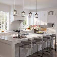 By simply replacing your overhead lighting, you can bring a lot to your space without doing a lot of work. Overstock Com Online Shopping Bedding Furniture Electronics Jewelry Clothing More Kitchen Island Chandelier Kitchen Island Lighting Modern Farmhouse Kitchens