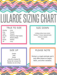 free printable lularoe sizing chart i love this guide for