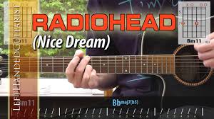 Watch and listen at 17:30 in the video. Radiohead No Surprises Acoustic Guitar Lesson Youtube