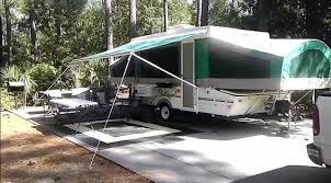 Awning Set Up On 2002 Coachman Clipper 086 Pop Up Camper Pop Up Awning Popup Camper