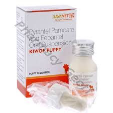 What is the dosage i need to give to 2week old chi puppies of pyrantel for worms? Kiwof Puppy Pyrantel Pamoate Febantel 14 4mg 15mg 15ml Pet Products Pharmacy Geoff