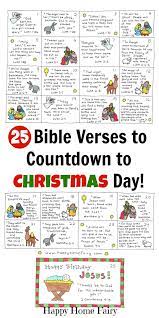 Contents of this download are not to be stored in any sort of file sharing system or printed in mass quantity. Bible Verse Advent Countdown For Kids Free Printable Happy Home Fairy