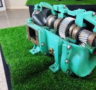 Yaness's Built-in Reduction Gear for Rotary Lobe Pumps