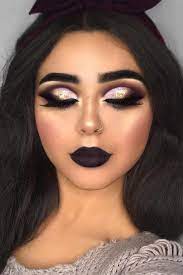 How To Wear Black Lipstick And Not Look Like A Goth Black Lipstick Makeup Black Lipstick Black Lips Makeup