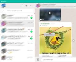 Whatsapp's desktop voice and video calling feature work in the same way as it does on the. How To Download Save Videos Photos In Whatsapp Desktop In Windows 10