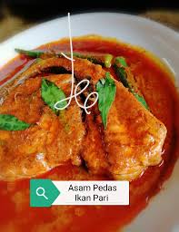 Cara mudah masak asam pedas ikan patin sungai khas rengat. Asam Pedas Ikan Pari