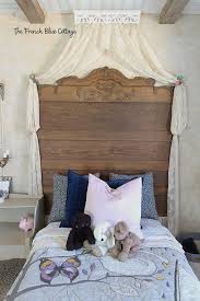 Headboard height and size vary based on the size fo your bed and mattress. How To Use A Full Size Headboard With A Twin Mattress French Blue Cottage