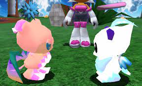 Both I M Cuter Than You That S It An Adorable Conversation And Sneak Peak To The Cutest Mod I Ve Found On Chao Thus Far Pokemon Drawings Y2k Anime Anime