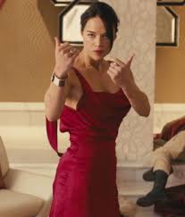 In furious 7, he tells letty during race wars to keep the cuda's speed under 9,000 rpm, because he can tell just by one look at the opponent's car that it will burn out before the. Letty Sexy Roter Satin Ruckenfreies Abendkleid Zum Verkauf In Fast Furious 7 Thecelebritydresses