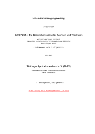 Https Www Aok De Gp Fileadmin User Upload Apotheke Vertraege Vereinbarungen Plus Nachtrag Himivv Thav Ohnepreise Pdf