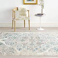 Shop wayfair.ca for all the best 7' x 9' area rugs. Amazon Com 4620 Distressed Cream 6 5x9 2 Area Rug Carpet Large New Kitchen Dining