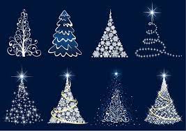 Cute Blue And White Christmas Tree Graphics Christmas Graphics Christmas Art Christmas Vectors
