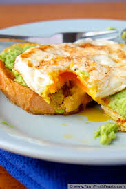 This easy savory french toast is a delicious twist on a classic and makes a great weekend brunch. Farm Fresh Feasts Savory French Toast With Avocado And Egg