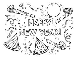 Check spelling or type a new query. Printable New Year Coloring Pages