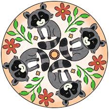 Mandala dieren kleurplaat gratis download pinterest dieren. Mini Mandala Designer Cute Animals Kopen Bij Spellenrijk Nl