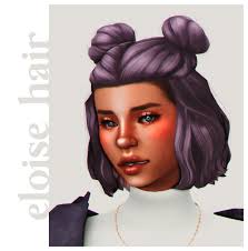 The sims 4 maxis match custom content sims four, sims 4 mm cc, maxis. Eloise Hair Sims 4 Sims Sims Hair