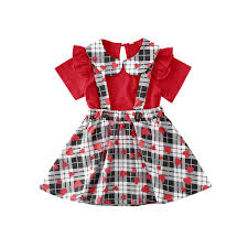 Or create the perfect kids valentine's gift by filling up mini treat buckets with their favorite sweets, small toys and more. Toddler Kids Baby Girls Valentine S Day Clothes Tops Skirt Dress Outfits 2pcs Baby Toddler Clothing Clothing Shoes Accessories
