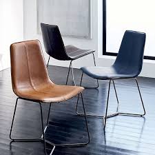 This is a great addition to your home whether in. Slope Leather Dining Chair