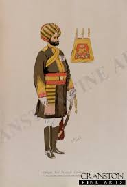 Antique Art Prints of the Indian Army