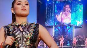 Ana Lucía, de Corazón Serrano, se quiebra en pleno show EN VIVO y no pudo  continuar con presentación