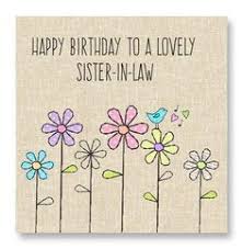 Birthday Wishes To My Lovely Sister In Law Lovely Sister In Law Birthday Card Sister In Law Birthday Sister Birthday Card Happy Birthday Cards